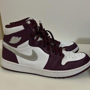 Jordan 1 Retro High Golf Bourdeaux Sz 11